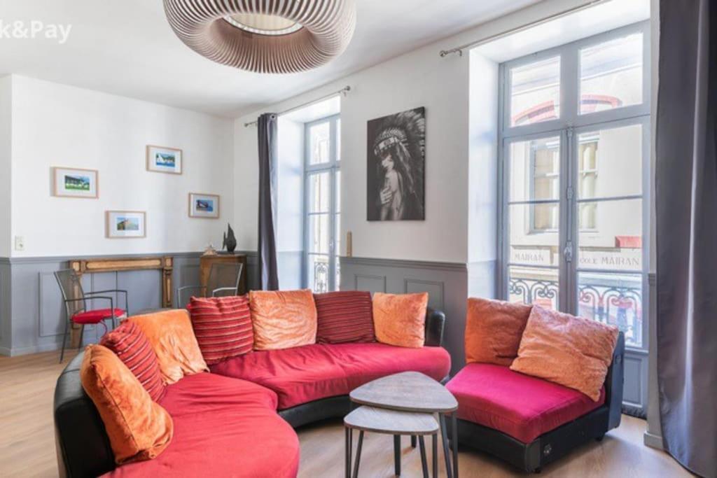 Cauquilha Spacieux Appartement Bourgeois En Centre Ville Beziers Bagian luar foto
